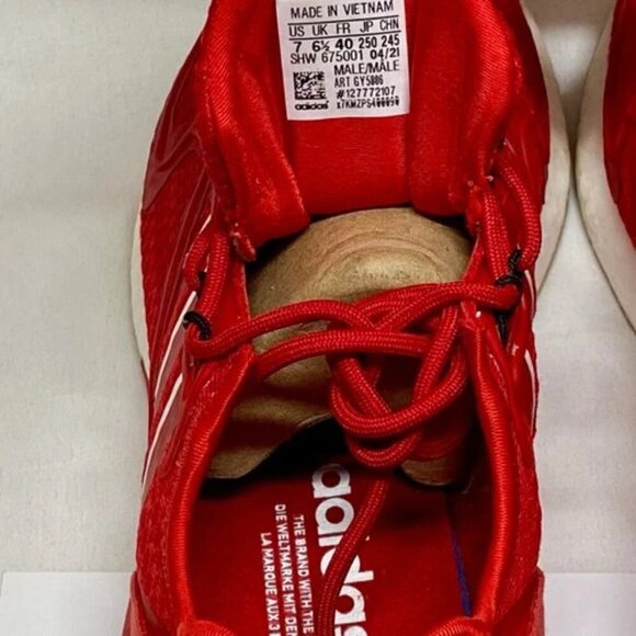 Adidas ZX 2K Red Men's 7 Sneaker Athletic Shoe 2021 New Without Box - Picture 3 of 15